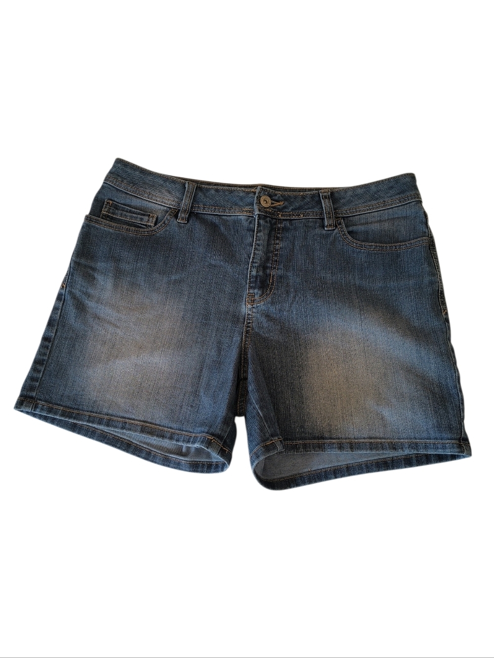 St. John's Bay Denim Jean Shorts Size 12